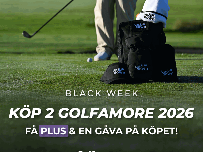 Black Week! Riktigt bra erbjudande på Golfamore ⛳️