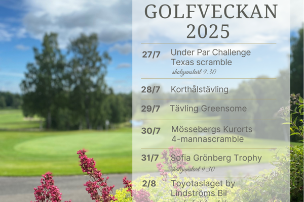 Golfveckan 2025