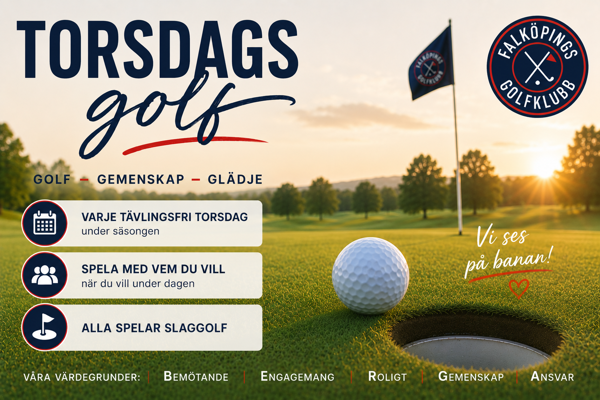 Torsdaggolfen startar igen