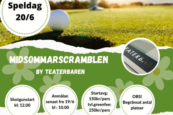 Teaterbarens midsommarscramble
